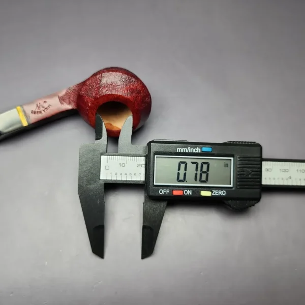 Mina Pipes Sandblasted Estate Briar Pipe, Unsmoked - Image 10