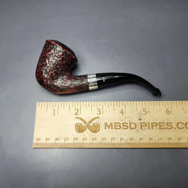Peterson Donegal Rocky B10 Rusticated Calabash Estate Briar Pipe, Irish Estates - Image 10