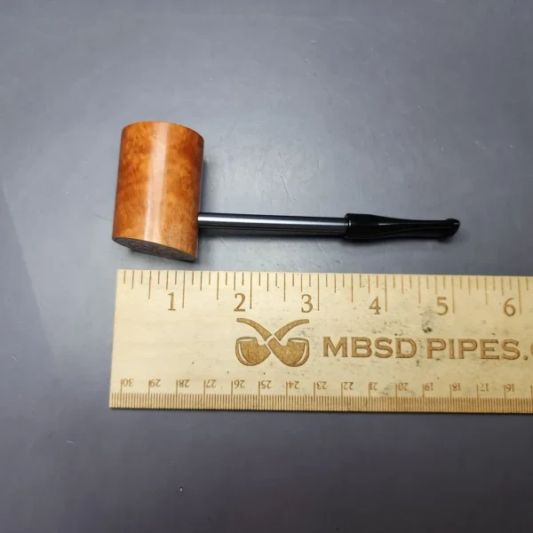 Nording Compass Smooth Poker Estate Briar Pipe, Unsmoked - Image 10