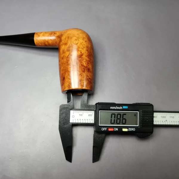 Algerian Briar France Smooth Stack Billiard Estate Briar Pipe, French Estates - Image 10