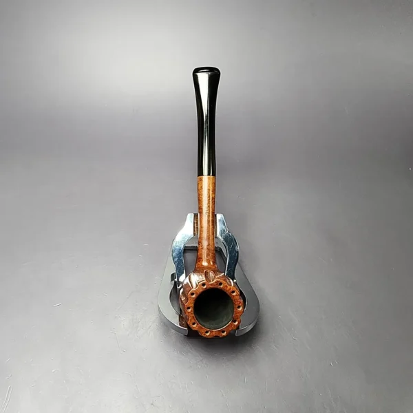 Kennett Pipe c. 1930s Smooth Fluted Billiard Estate Briar Pipe, English Estates - Image 10