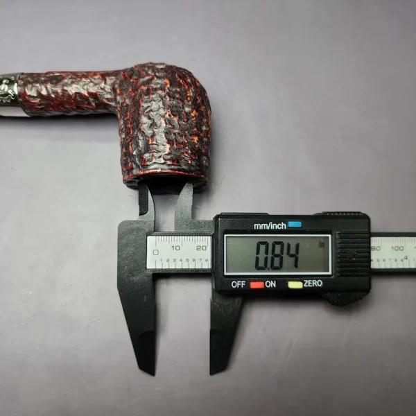 Peterson Donegal Rocky 106 Rusticated Billiard Estate Briar Pipe, Irish Estates - Image 10