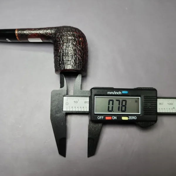 Stanwell DM 2014 Sandblasted Oval Shank Billiard Estate Briar Pipe, Danish Estates - Image 10