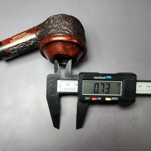 James Upshall Limited Edition Countryman Rhodesian Estate Briar Pipe, Unsmoked - Image 10