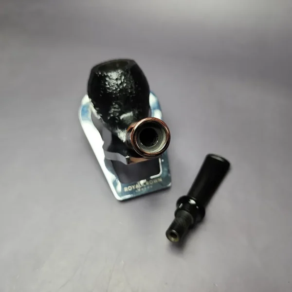 Sean Reum Sandblasted Apple w/ Cumberland Handmade Briar Pipe, New - Image 11