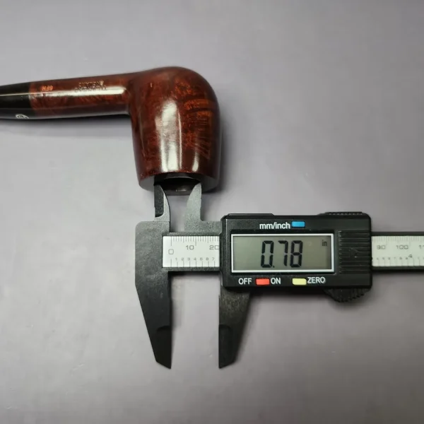 James Upshall Tilshead Group 6 Smooth Large Billiard Estate Briar Pipe, Unsmoked - Image 11