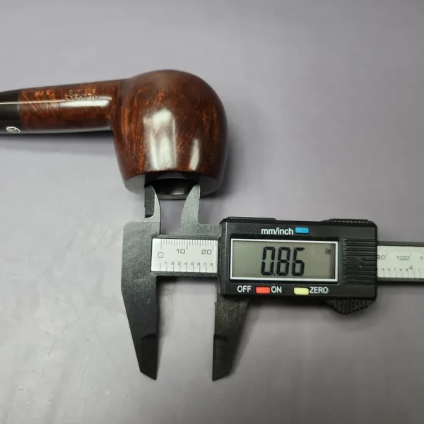 James Upshall Tilshead Group 5 Smooth Apple Estate Briar Pipe, Unsmoked - Image 11