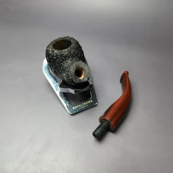 Malcolm's Pipe Shop Rusticated Apple Estate Briar Pipe, American Estates - Image 11