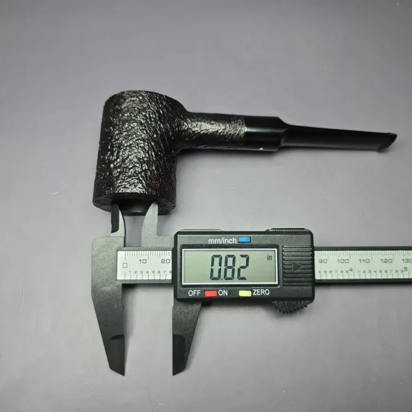 Dunhill 2023 Shell Briar 5222 Sandblasted Poker Estate Briar Pipe, Unsmoked - Image 11