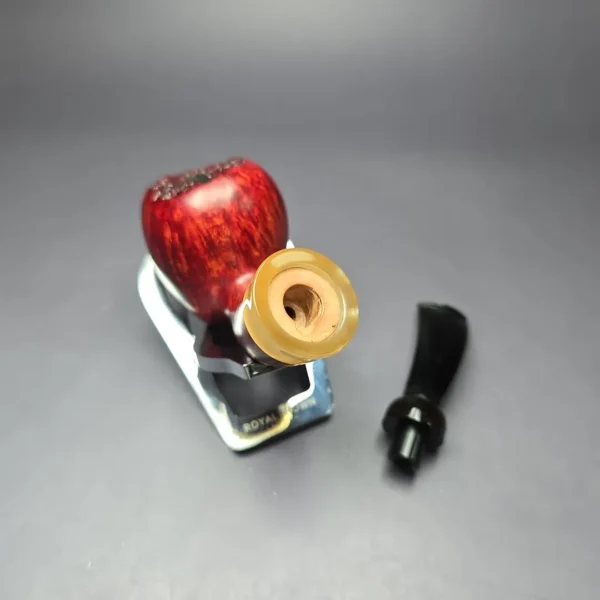 Jonas Rosengren Smooth Tipsy Acorn Sitter Estate Briar Pipe, Unsmoked - Image 11