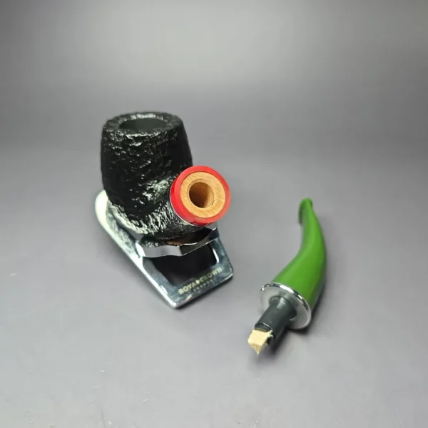 Savinelli 2025 Saint Nicholas 616 KS Rusticated Brandy Briar Pipe, 6mm, New - Image 11