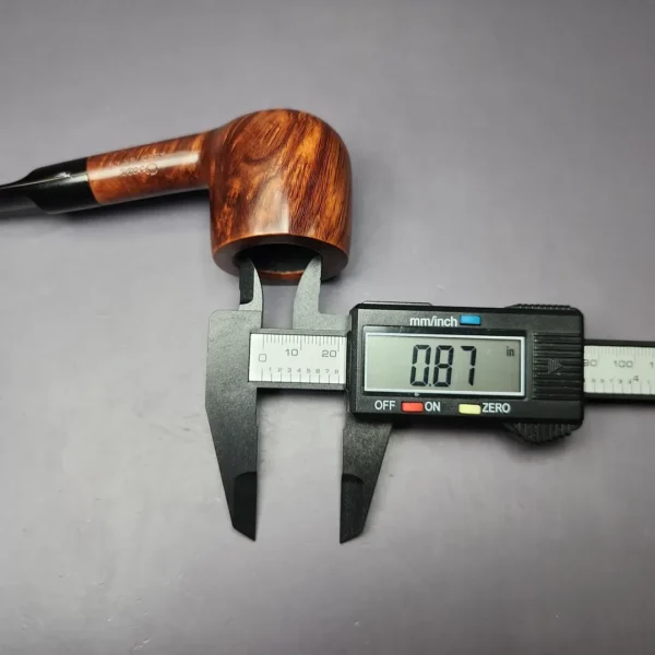 Savinelli Oscar Aged Briar 122 Smooth Pot Estate Briar Pipe, Italian Estates - Image 11