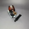Peder Jeppesen Ida 3 Sandblasted Brandy Estate Briar Pipe, Danish Estates - Image 11