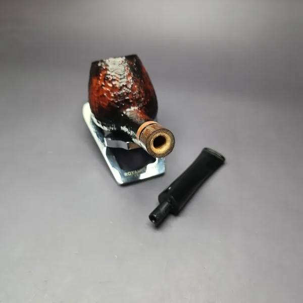 Peder Jeppesen Ida 3 Sandblasted Brandy Estate Briar Pipe, Danish Estates - Image 11