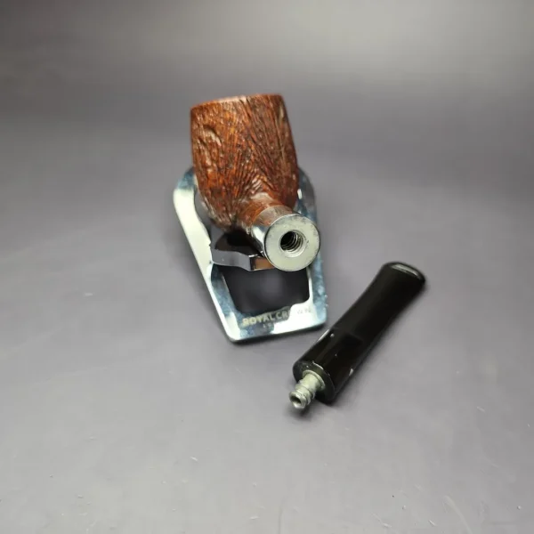 Dr Grabow Viscount Rusticated Billiard Estate Briar Pipe, American Estates - Image 11