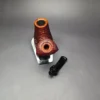 J Alan 2024 Contrast Sandblasted Volcano (2207) Estate Briar Pipe, Unsmoked - Image 11