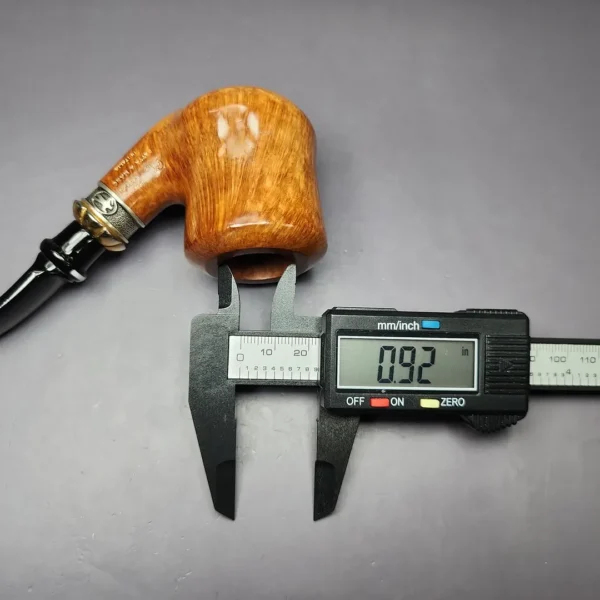 Don Carlos Melos 3 Note Smooth Pot Estate Briar Pipe, Unsmoked - Image 11