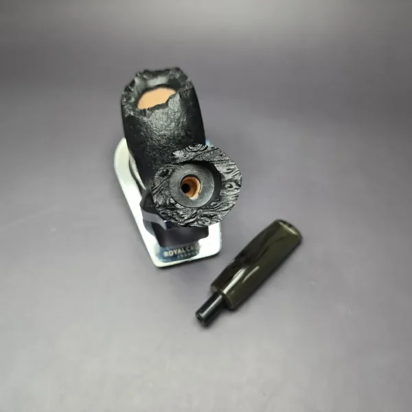 Peter Toth Black-Blast Panel Freehand Handmade Briar Pipe, New - Image 11