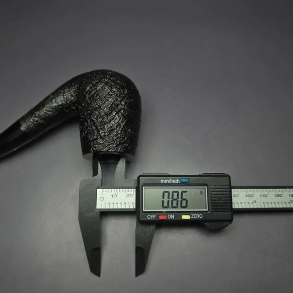 Dunhill 2010 Shell Briar ODA 840 XL Bent Billiard Estate Briar Pipe, Unsmoked - Image 11