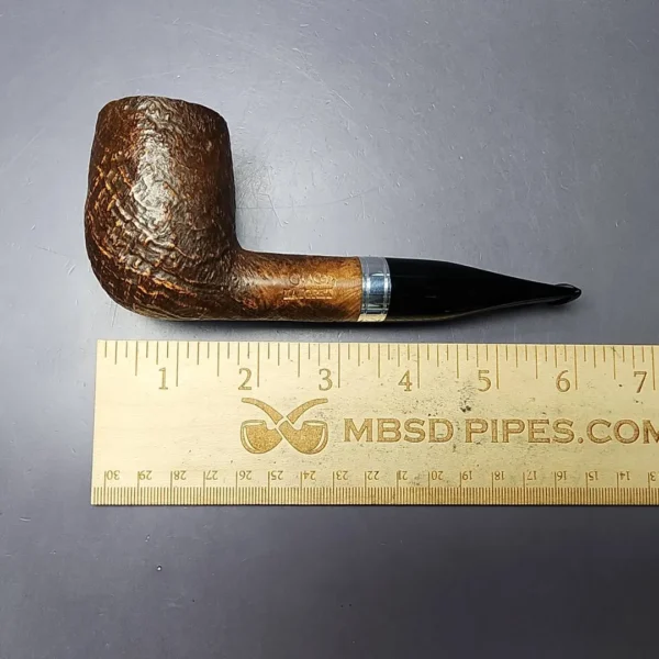 Chacom Maigret 1201 Sandblasted Large Billiard Estate Briar Pipe, Unsmoked - Image 11