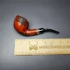 Vauen by Barontini 415 Partially Rusticated Dublin w/ Silver Estate Briar Pipe, Unsmoked - Image 11