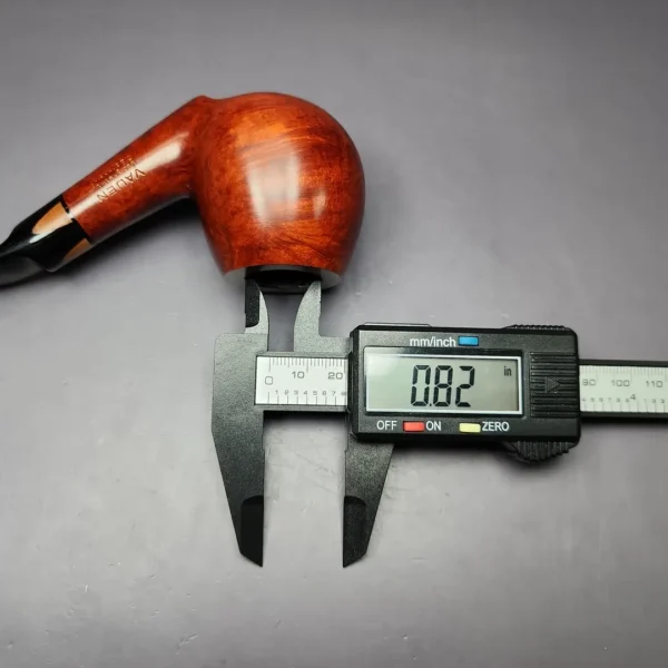Vauen by Barontini 65 Smooth Footed Apple Estate Briar Pipe Unsmoked, 9mm - Image 11