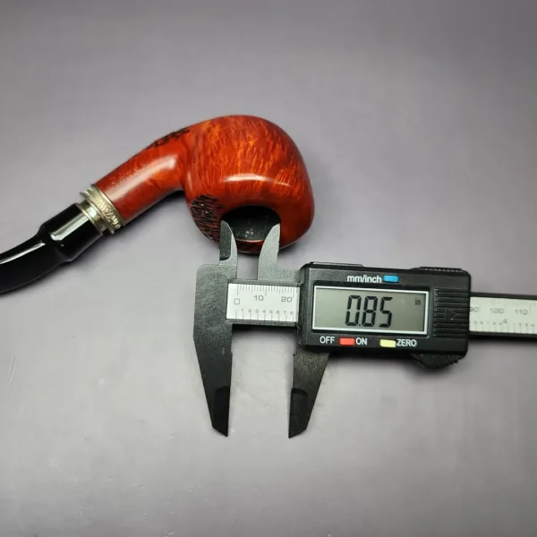 Vauen by Barontini 415 Partially Rusticated Dublin Estate Briar Pipe, Unsmoked, 9mm - Image 11