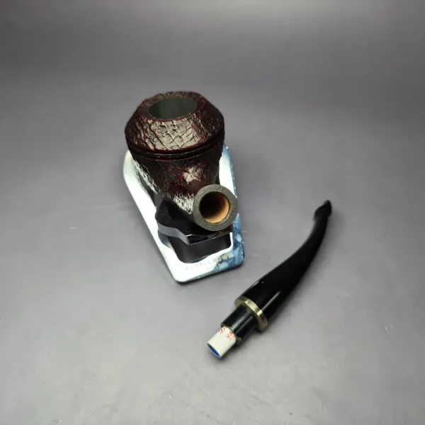 Vauen 5202 Sandblasted Rhodesian Estate Briar Pipe, Unsmoked, 9mm - Image 11