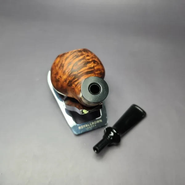Nording Nose Warmer Smooth Apple w/ Tagua Nut Estate Briar Pipe, Unsmoked - Image 11
