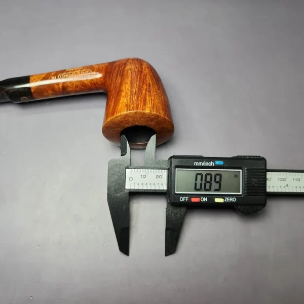 James Upshall Empire Tradition Magnum Smooth Dublin Estate Briar Pipe, Unsmoked - Image 11