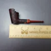 Sean Reum Contast Sandblasted Windshield Poker Handmade Briar Pipe, New - Image 11
