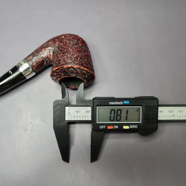 Peterson Donegal Rocky B10 Rusticated Calabash Estate Briar Pipe, Irish Estates - Image 11