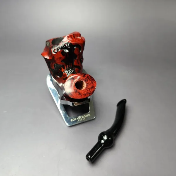Nording Partially Rusticated Freehand Estate Briar Pipe, Unsmoked - Image 11