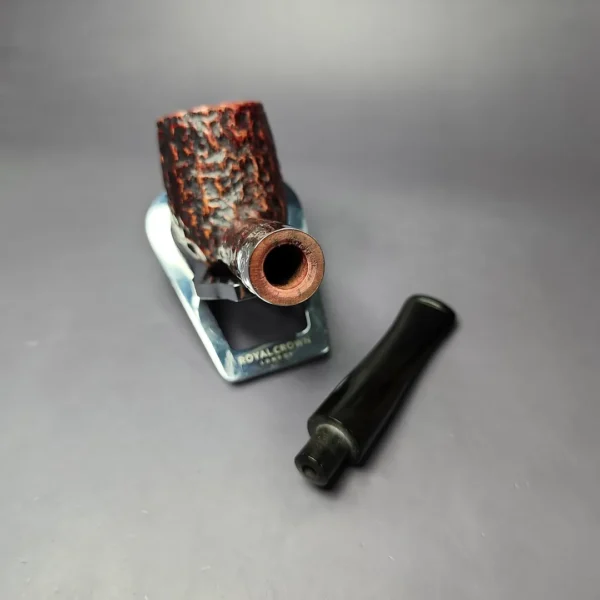 Peterson Donegal Rocky 106 Rusticated Billiard Estate Briar Pipe, Irish Estates - Image 11