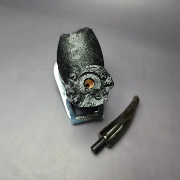 Petr Toth Black-blast Fluted Freehand Handmade Briar Pipe, New - Image 11