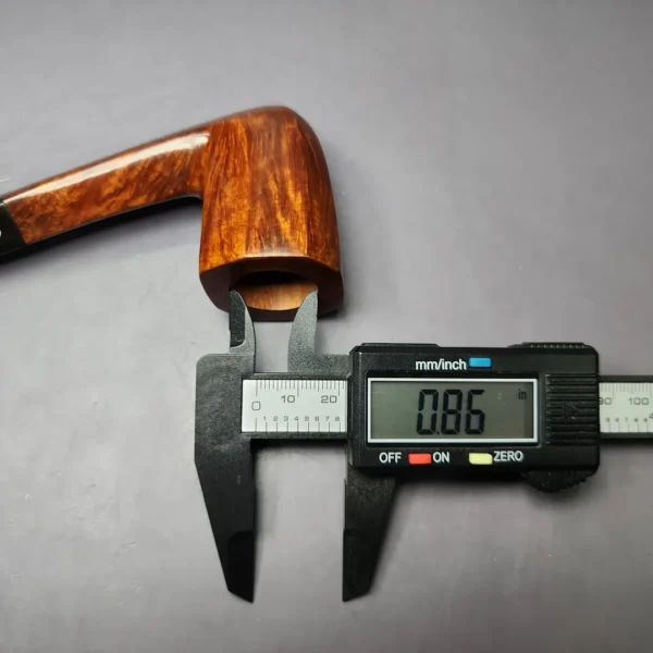 James Upshall Grade A Group 6 Smooth Panel Dublin Estate Briar Pipe, Unsmoked - Image 10