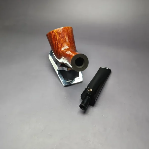 James Upshall Empire Tradition Magnum Smooth Yachtsman Estate Briar Pipe, Unsmoked - Image 12