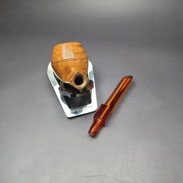 Savinelli Punto Oro Super 510 KS Smooth Bulldog Estate Briar Pipe, Italian Estates - Image 12