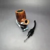 Corsica Giants Smooth Magnum Bent Billiard Estate Briar Pipe, Italian Estates - Image 12