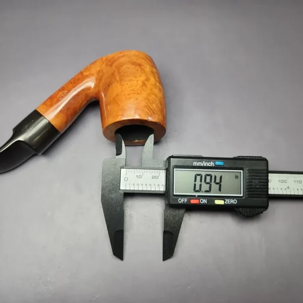 GBD Smooth Bent Billiard Sitter Estate Briar Pipe, English Estates - Image 12