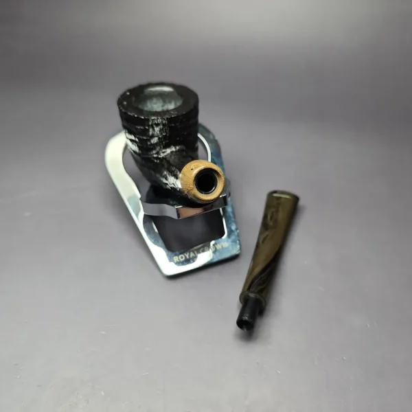 la Biota "Economica" Rusticated Dublin Handmade Briar Pipe, New - Image 12