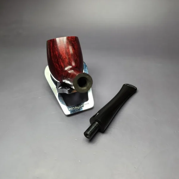 James Upshall Tilshead Group 6 Smooth Large Billiard Estate Briar Pipe, Unsmoked - Image 12