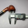 Vauen 6907 Smooth Dublin w/ Zebrawood Estate Briar Pipe, Unsmoked, 9mm - Image 12