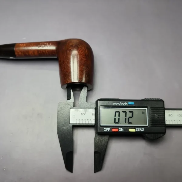 James Upshall Tilshead Group 5 Smooth Billiard Estate Briar Pipe, Unsmoked - Image 12