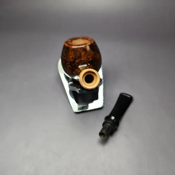 Mina Pipes Smooth Apple w/ Boxwood Estate Briar Pipe, Unsmoked - Image 12