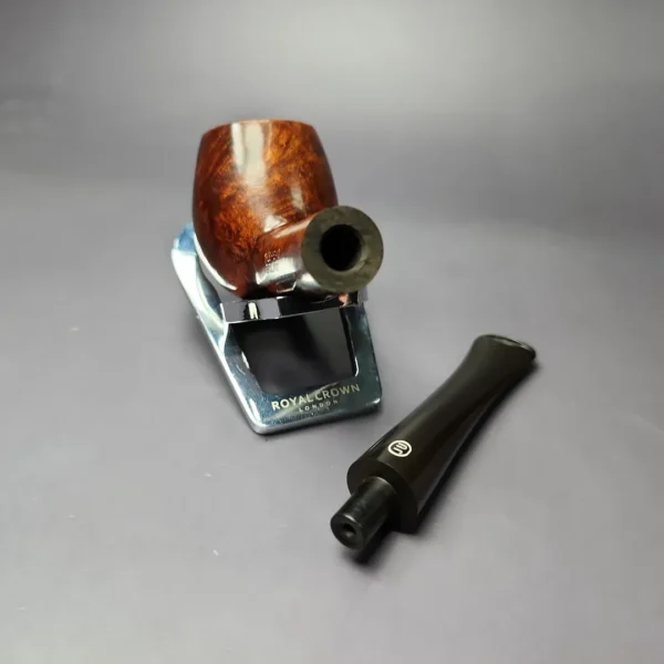 James Upshall Tilshead Group 5 Smooth Apple Estate Briar Pipe, Unsmoked - Image 12