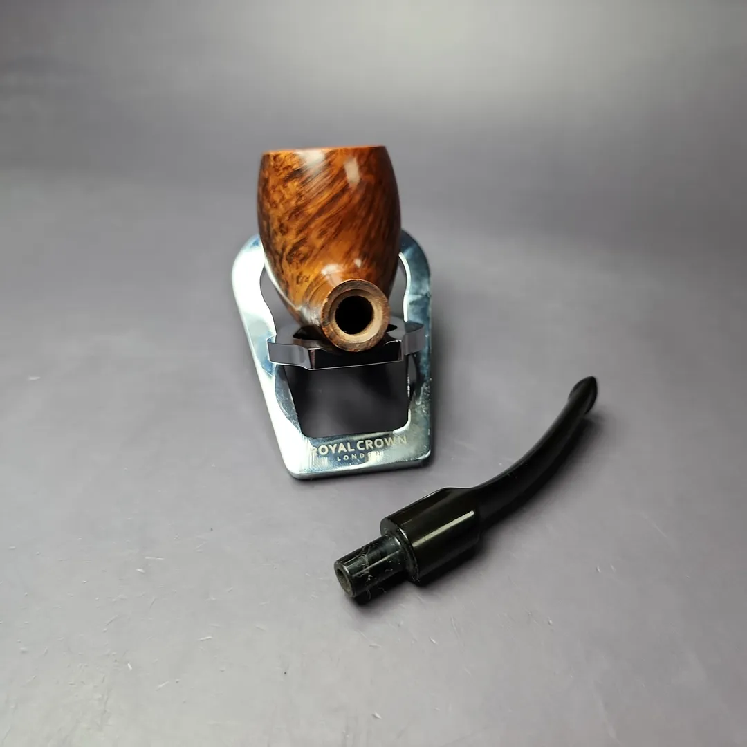 Barling 5399 Regency EXEL Smooth Acorn Estate Briar Pipe, English Estates - Image 12