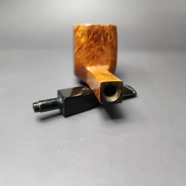 Savinelli Punto Oro Super 515 KS Smooth Foursquare Estate Briar Pipe, Italian Estates - Image 12