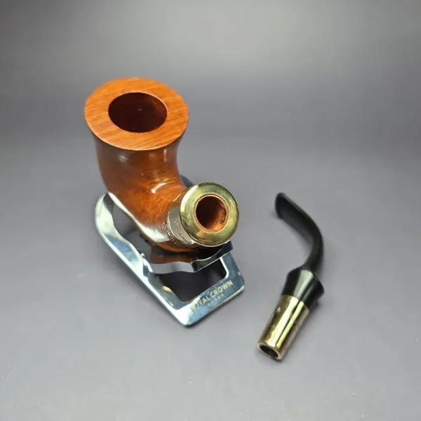 Peterson 1999 Supreme Gold Spigot XL05S Smooth Calabash Estate Briar Pipe, Unsmoked - Image 12