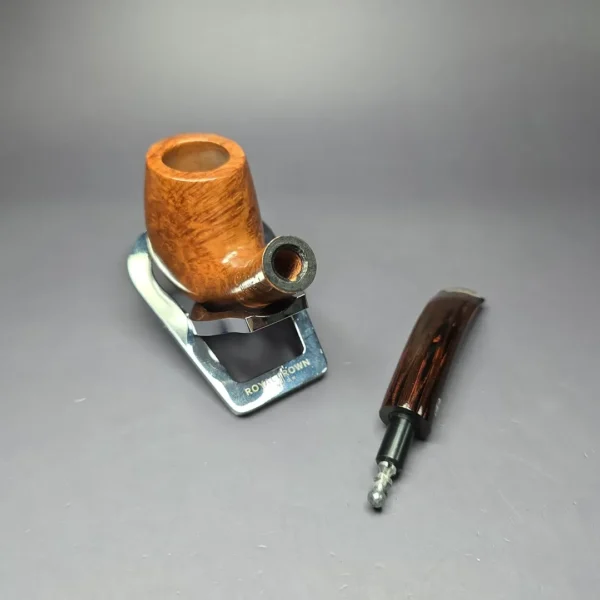 Chacom Havane 857 Smooth Bent Billiard w/ Cumberland Estate Briar Pipe, Unsmoked - Image 12